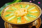 金汤蔬菜烩鱼肚