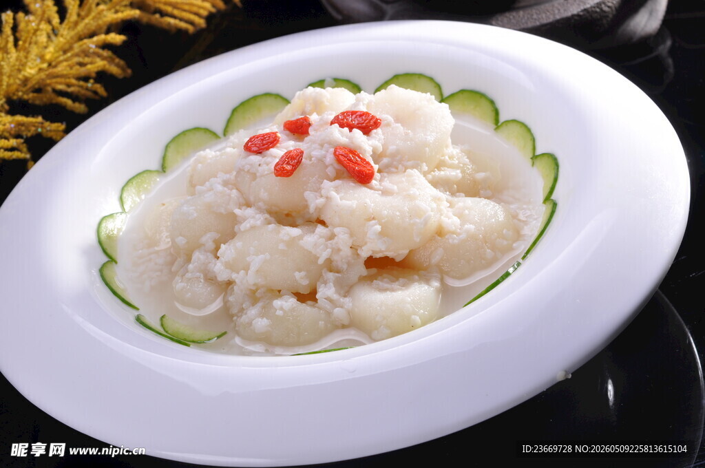 白玉般鲜嫩虾仁美食