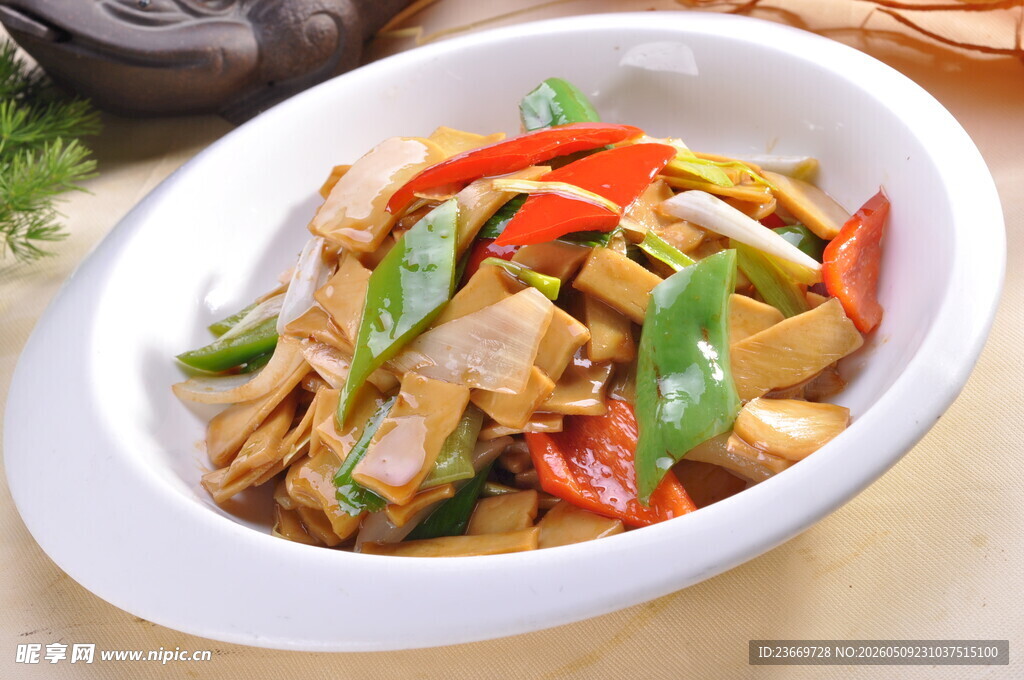 小炒豆干