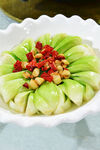 蒜蓉剁椒蒸白菜