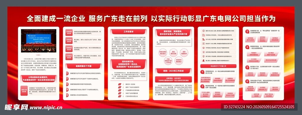 党建知识宣传栏展示