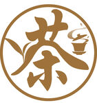 茶玻璃贴