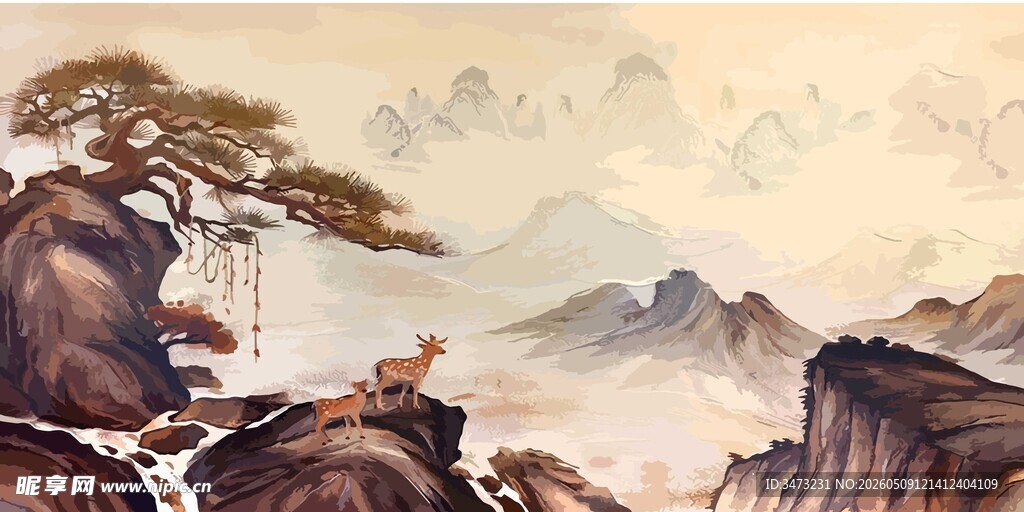 水墨山水