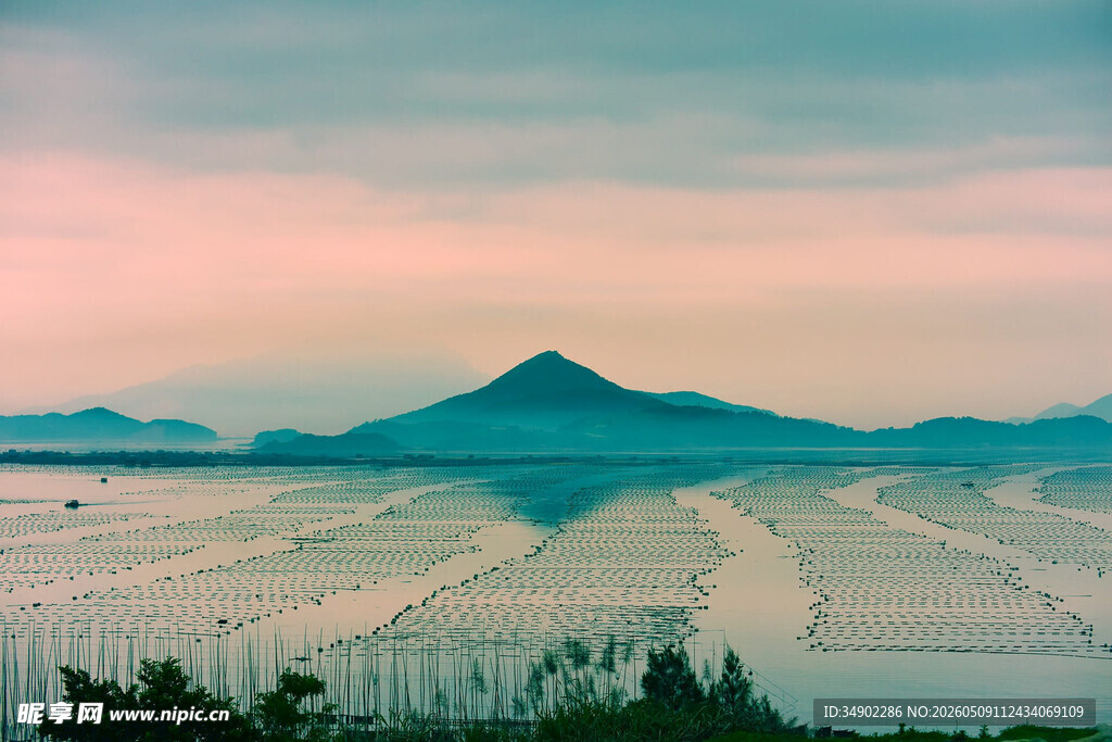 田园山峦风光美景