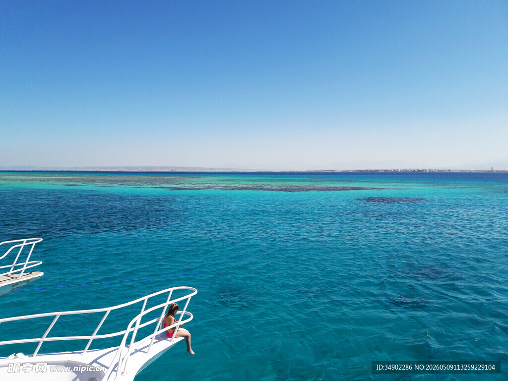 海上游艇风光