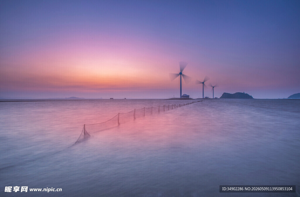 海边日出美景