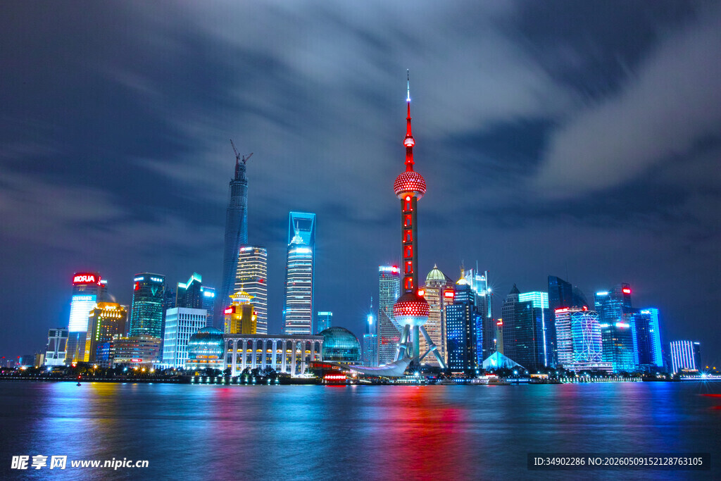 上海外滩璀璨夜景
