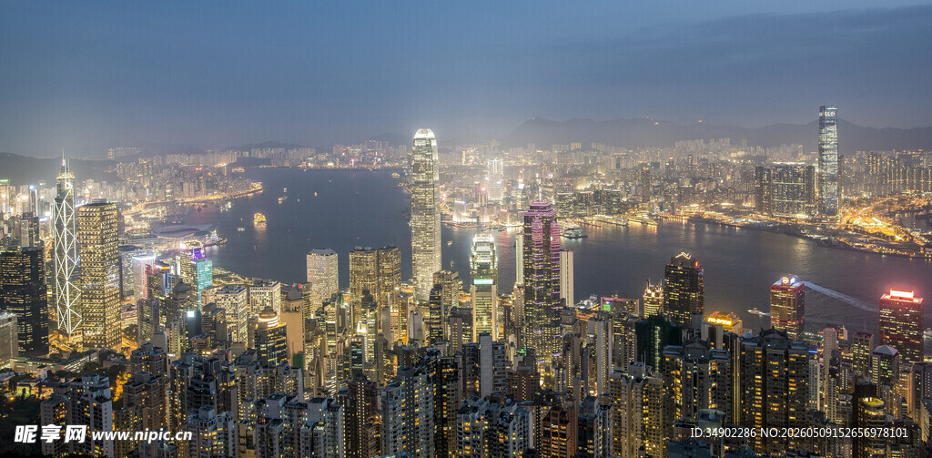 璀璨都市夜景