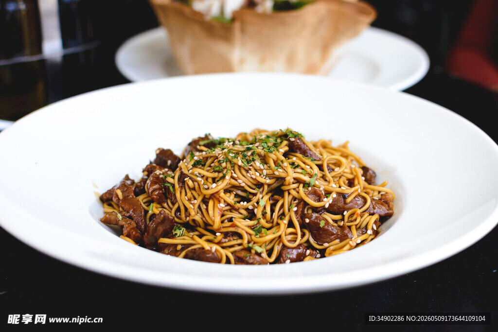 美味牛肉炒面