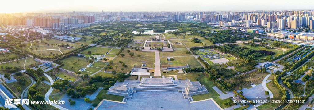 大明宫全景图