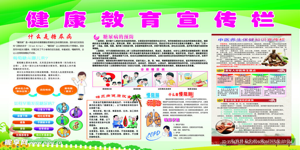 健康教育宣传栏