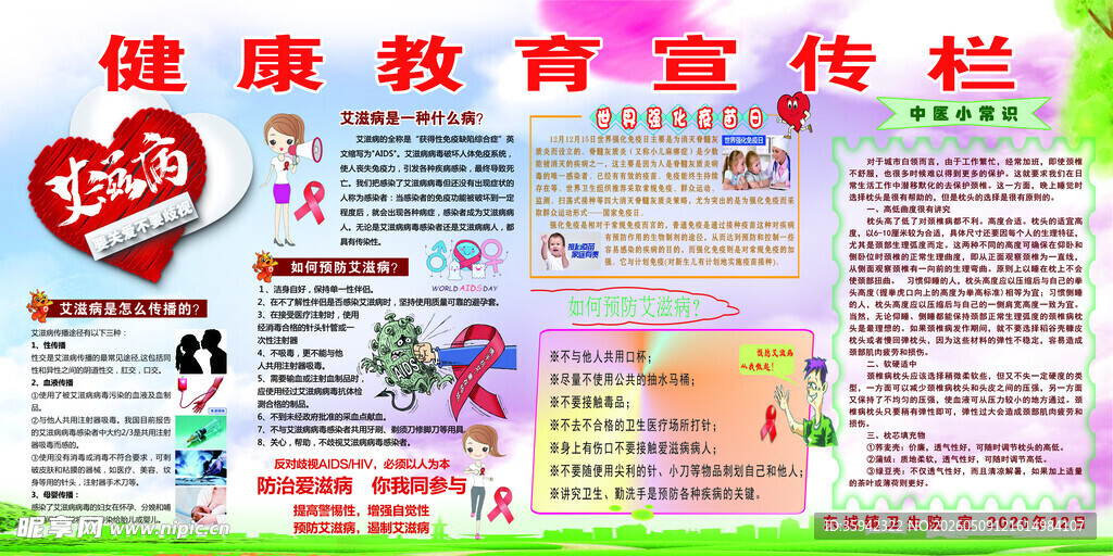健康教育宣传栏
