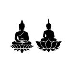佛像莲花图标
