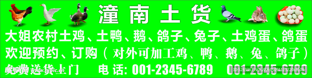 农家土鸡土鸭