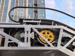 工业机械部件特写