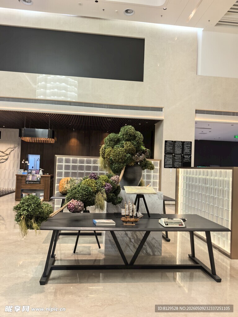 室内雅致绿植景观布置