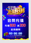 VIP会员招募海报