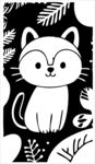 可爱猫咪插画