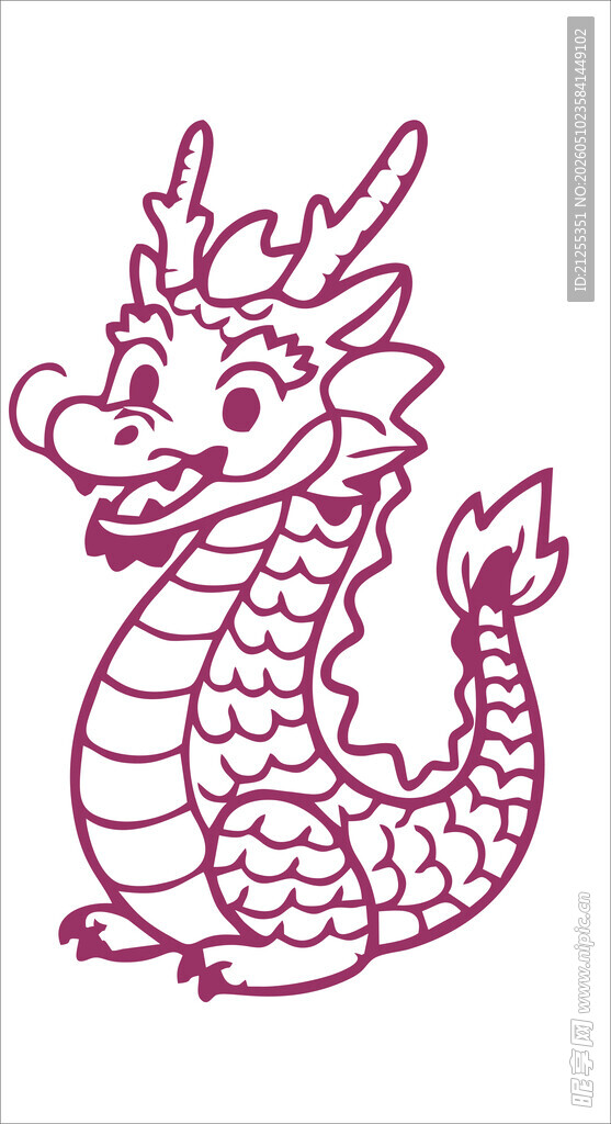 卡通龙形象