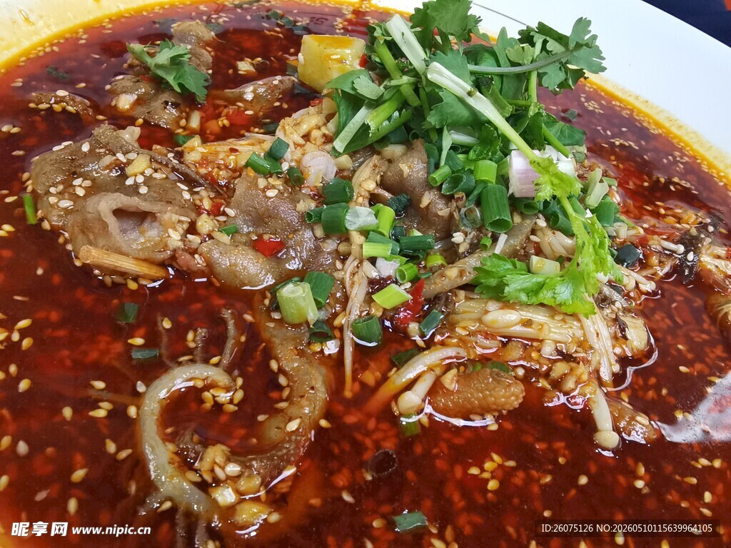 麻辣鲜香的红油水煮鱿鱼
