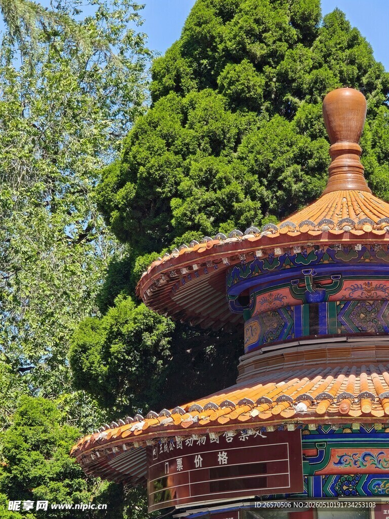 中式古建筑屋顶