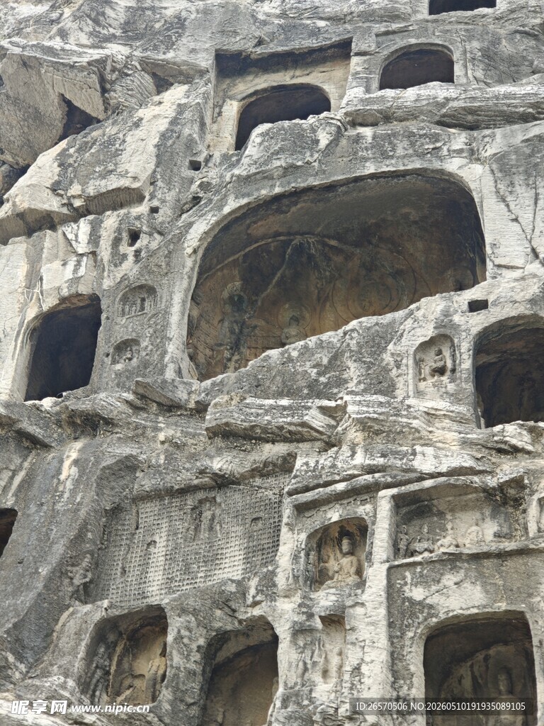 龙门石窟石刻艺术景观