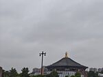 阴天中的传统风格建筑