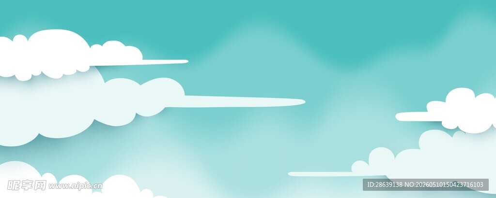 青空云朵背景