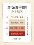 湿气在身体的四个层次