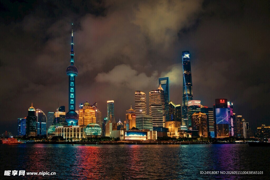 上海外滩璀璨夜景