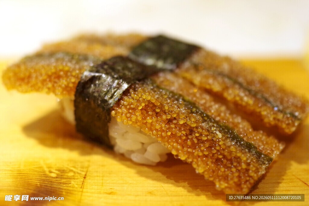 美味炸鱼寿司
