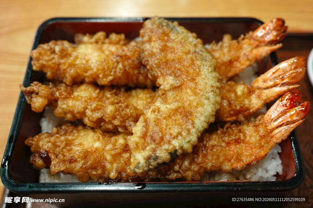 香酥炸虾饭