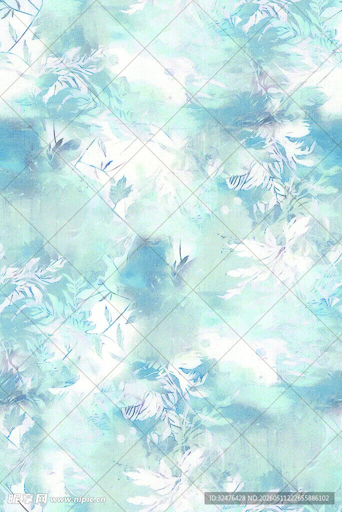 淡蓝雪花纹理背景图