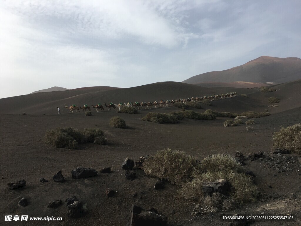 荒凉山地景观