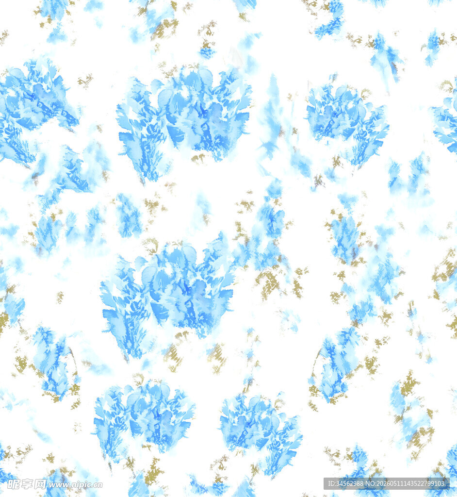 扎染花
