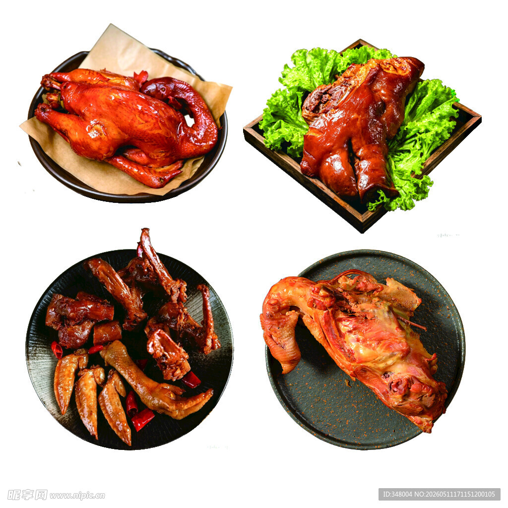 熟食 卤味 烧鸡 烧肉 鸭货 