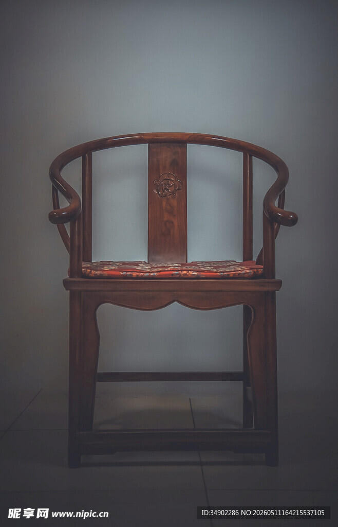 中式古典单椅