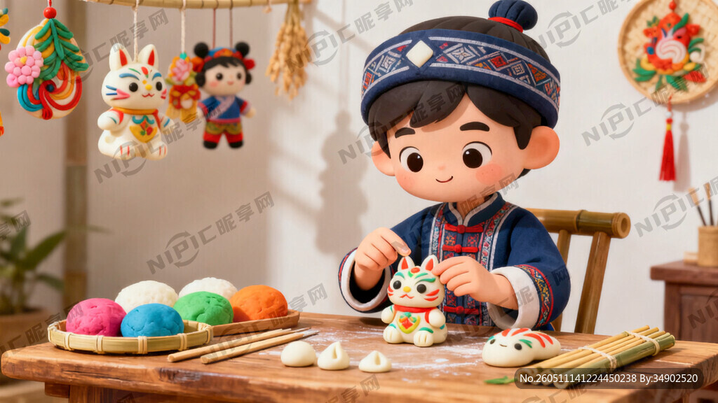 泰顺米塑手工制作场景