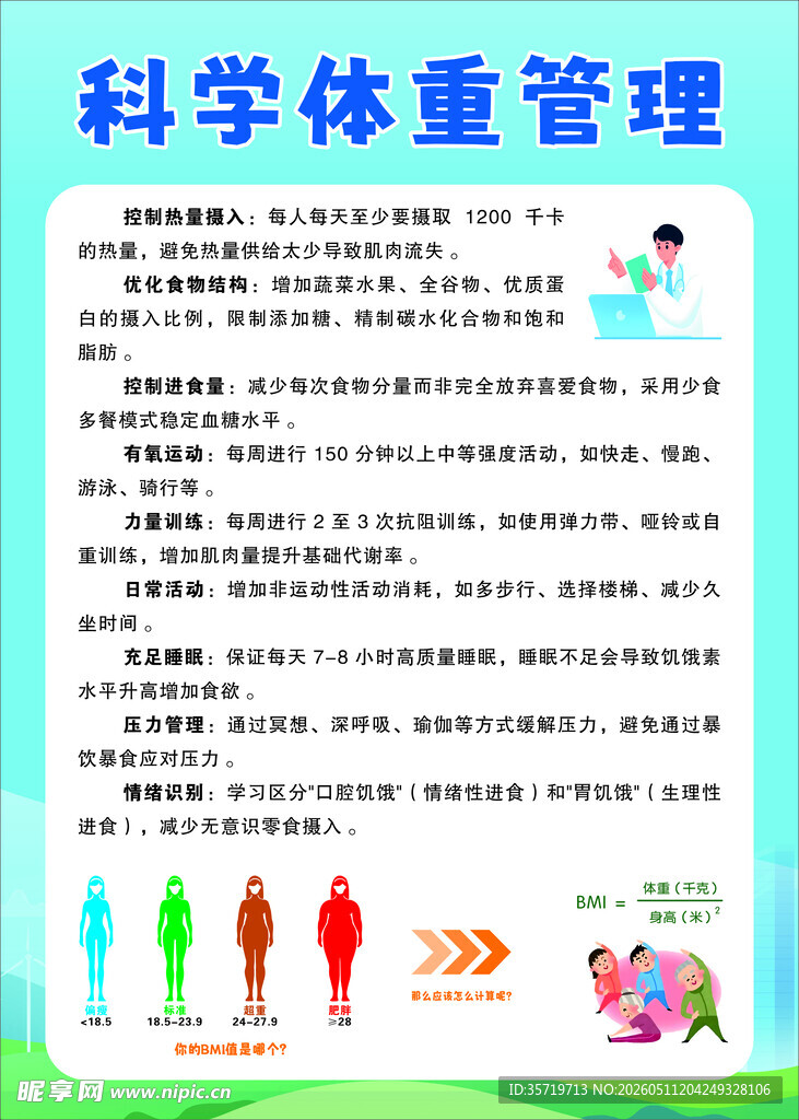 科学体重管理指南