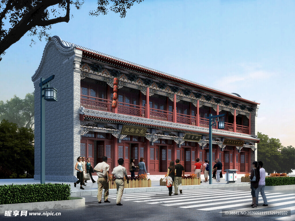 门面古建设计