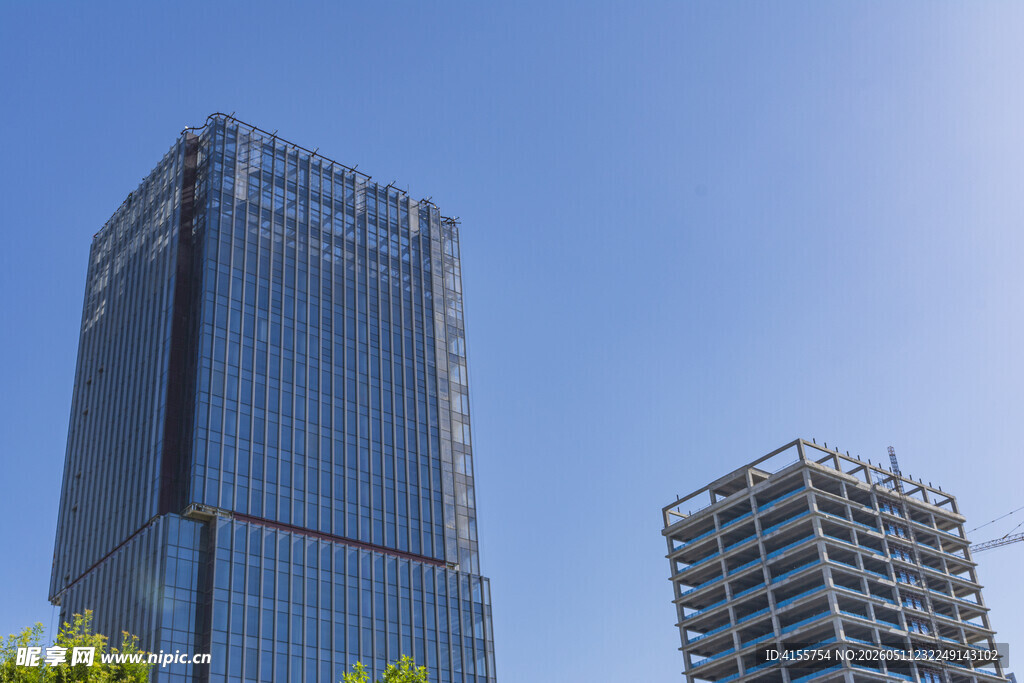 现代高楼大厦景观