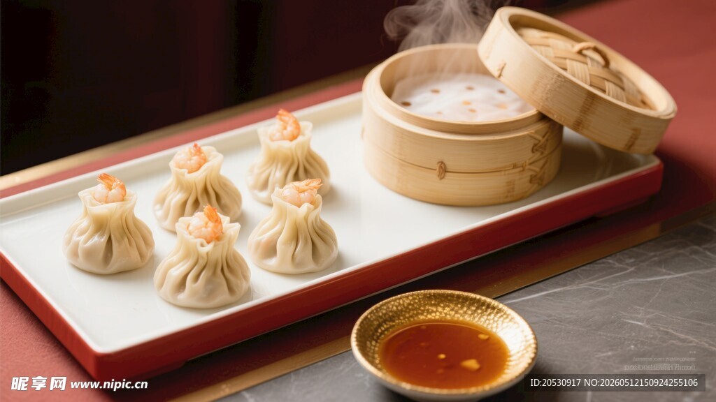美食虾饺中式点心粤式茶点