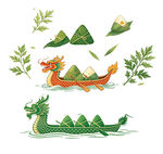 端午龙舟粽子