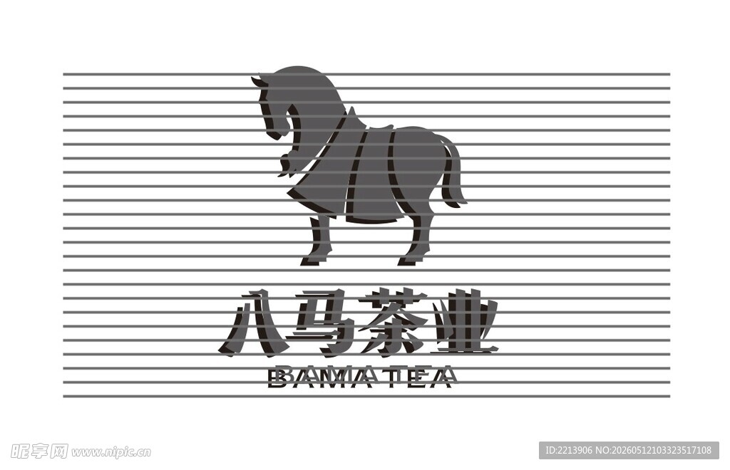 八马茶业 标志 LOGO