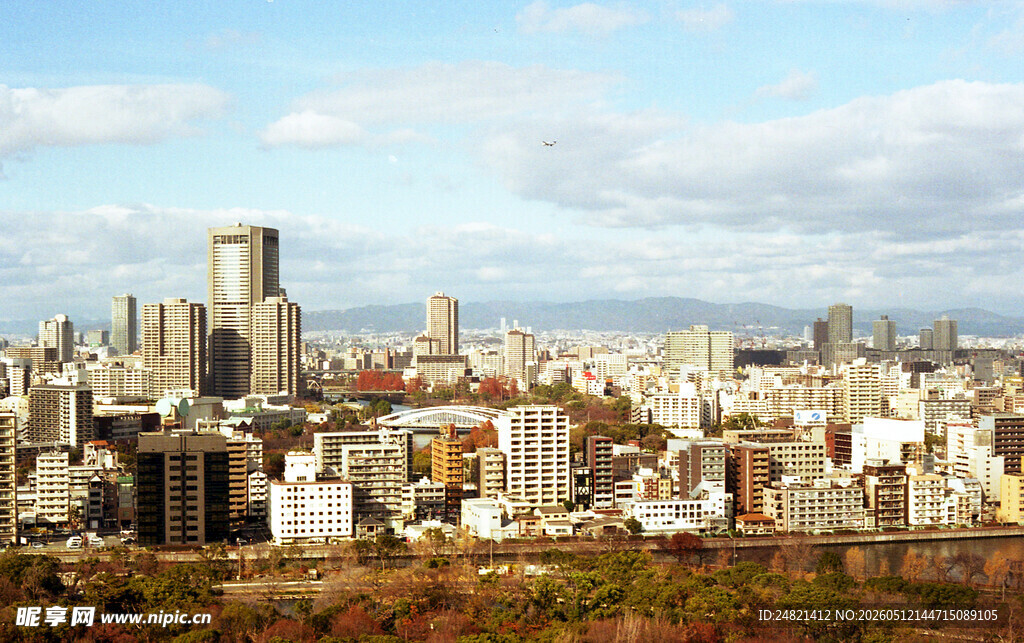 城市天际线景观
