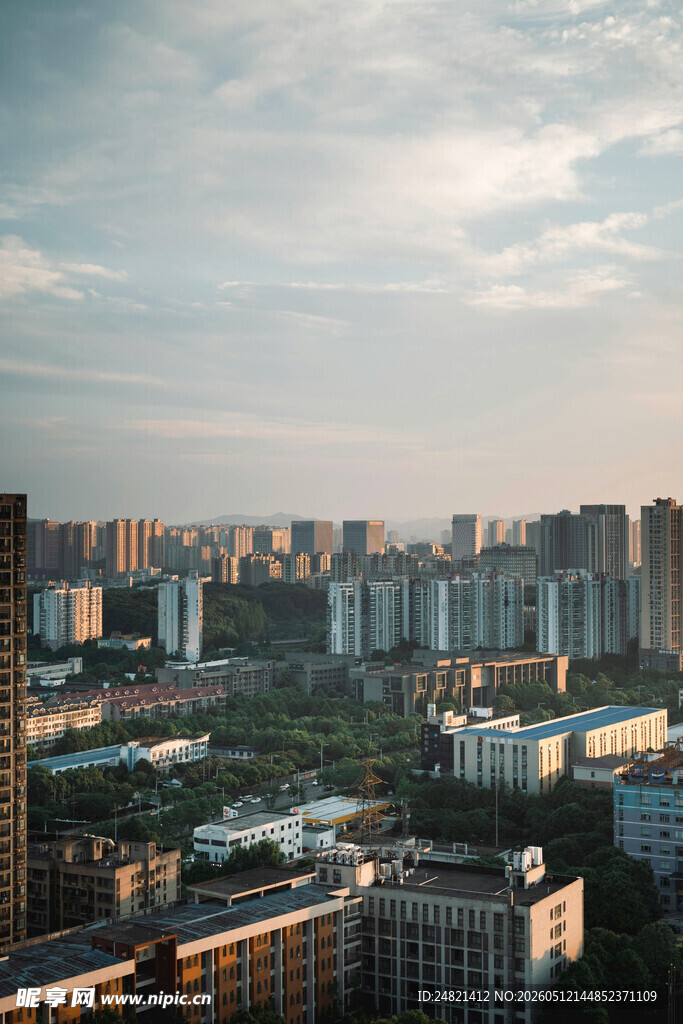 城市天际线景观