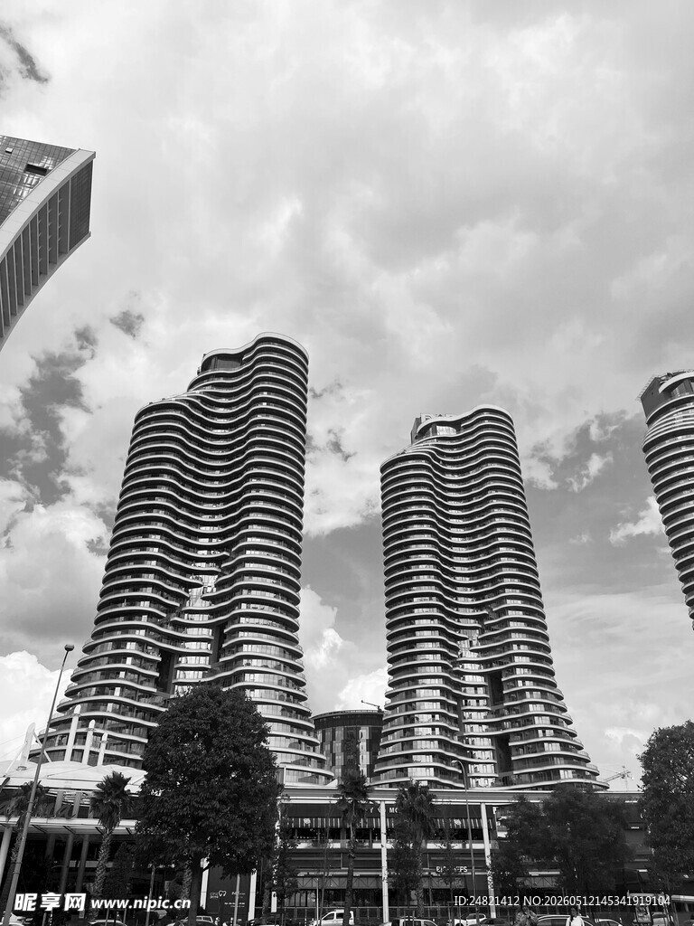 城市高楼景观