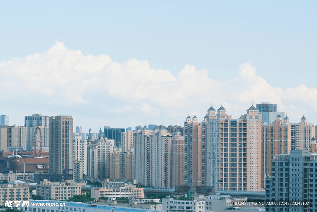 城市高楼景观