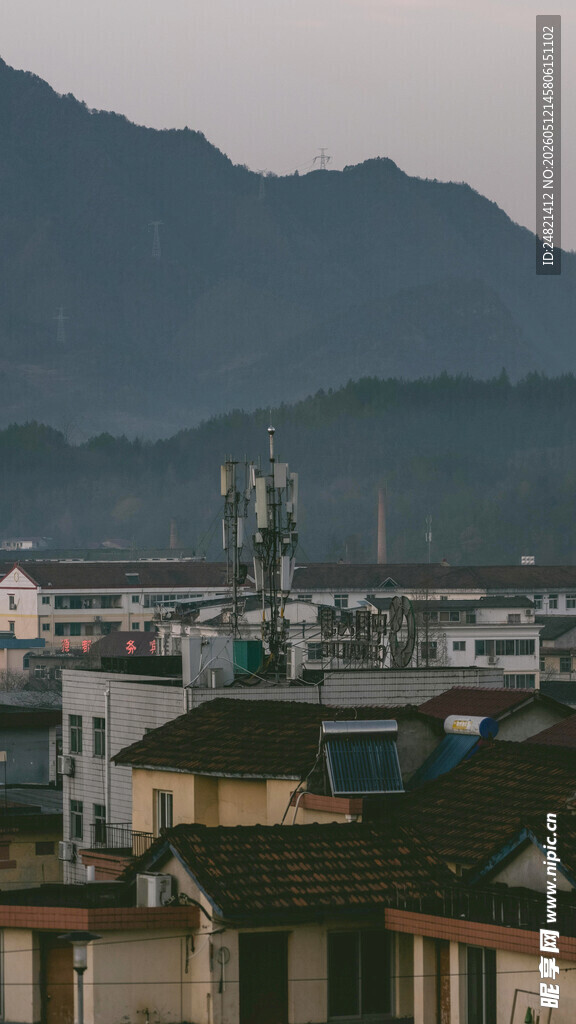山城小镇风光