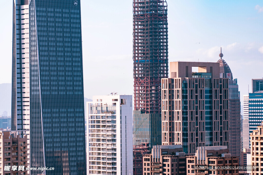 现代都市高楼景观